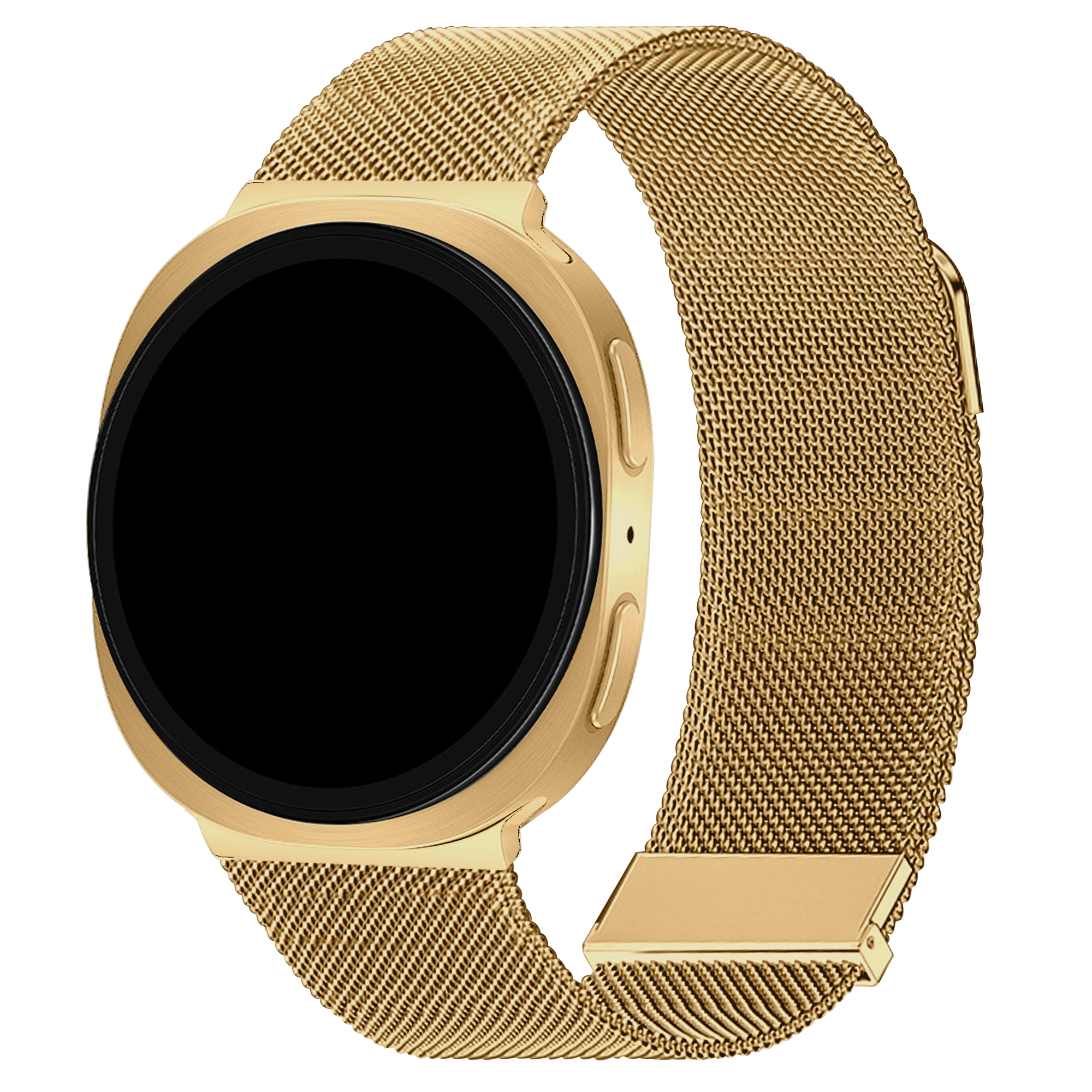 imoshion Bracelet magnétique milanais pour Samsung Galaxy Watch 9 (40/44mm) / Watch 8 (40/44mm) / Classic (46mm) - Doré