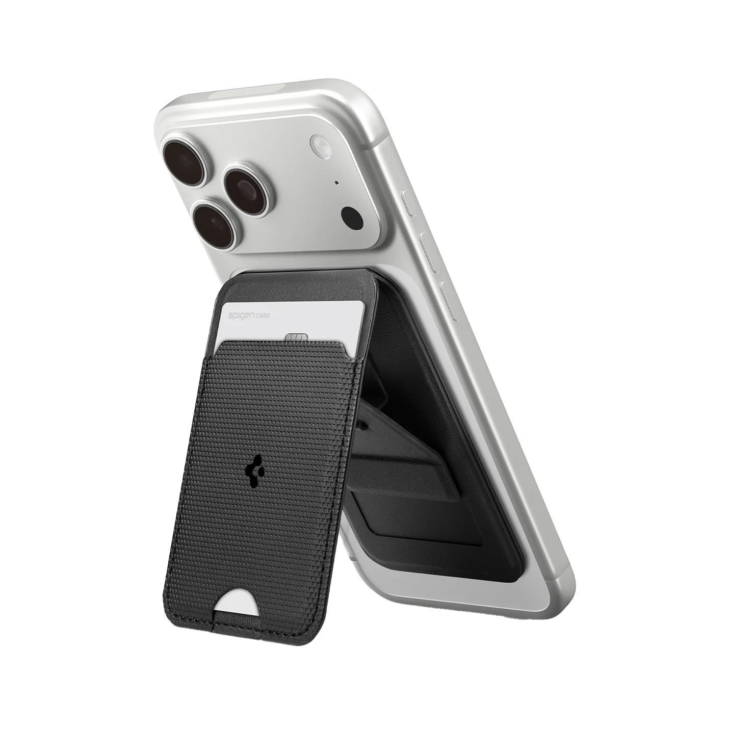 Spigen Porte-cartes avec MagSafe Slim Fold - Black