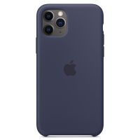 Apple Coque en silicone iPhone 11 Pro - Midnight Blue