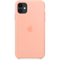 Apple Coque en silicone iPhone 11 - Grapefruit
