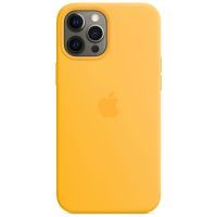 Apple Coque en silicone MagSafe iPhone 12 Pro Max - Sunflower