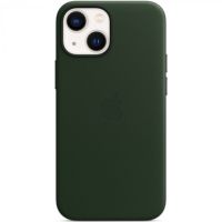 Apple Coque Leather MagSafe iPhone 13 Mini - Sequoia Green