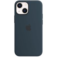 Apple Coque en silicone MagSafe iPhone 13 Mini - Abyss Blue