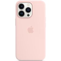 Apple Coque en silicone MagSafe iPhone 13 Pro - Chalk Pink