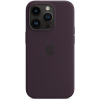 Apple Coque en silicone MagSafe iPhone 14 Pro - Elderberry