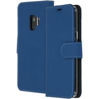 Accezz Étui de téléphone Wallet Samsung Galaxy S9 - Bleu