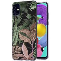 iMoshion Coque Design Samsung Galaxy A51 - Jungle - Vert / Rose
