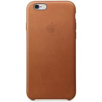 Apple Coque Leather iPhone 6 / 6s - Saddle Brown
