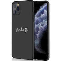iMoshion Coque Design iPhone 11 Pro - Fuck Off - Noir