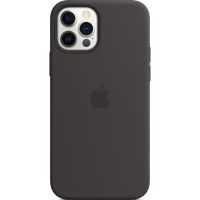 Apple Coque en silicone MagSafe iPhone 12 (Pro) - Black