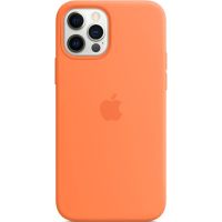 Apple Coque en silicone MagSafe iPhone 12 (Pro) - Kumquat