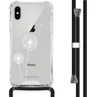 iMoshion Coque Design avec cordon iPhone X / Xs - Dandelion