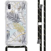 iMoshion Coque Design avec cordon Samsung Galaxy A40 - Glamour Botanic