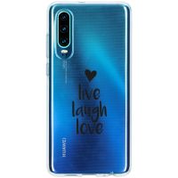 Coque design Huawei P30 - Live Laugh Love