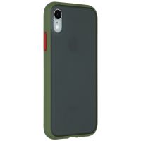 iMoshion Coque Frosted iPhone Xr - Vert