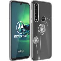 iMoshion Coque Design Motorola Moto G8 Power - Dandelion - Blanc