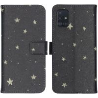 iMoshion Coque silicone design Samsung Galaxy A51 - Stars Gold