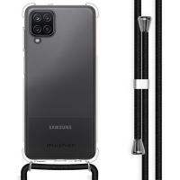 iMoshion Coque avec cordon Samsung Galaxy A12 - Noir