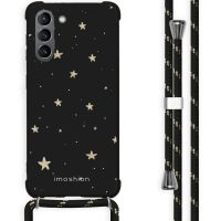 iMoshion Coque Design avec cordon Samsung Galaxy S21 Plus - Stars Gold
