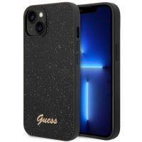Guess Coque Glitter Flakes iPhone 14 - Noir