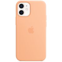 Apple Coque en silicone MagSafe iPhone 12 Mini - Cantaloupe