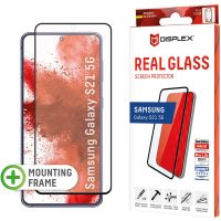 Displex Protection d'écran en verre trempé Real Glass Full Cover Fingerprint Sensor Samsung Galaxy S21
