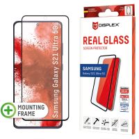 Displex Protection d'écran en verre trempé Real Glass Fingerprint Sensor Samsung Galaxy S21 Ultra