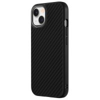 RhinoShield Coque SolidSuit iPhone 14 - Carbon Fiber Black