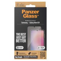 PanzerGlass ﻿Film de protection d'écran anti-bactérien Refresh Ultra-Wide Fit avec applicateur Samsung Galaxy A25