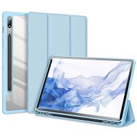 Dux Ducis Coque tablette Toby Samsung Galaxy Tab S8 / S7 - Bleu