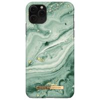 iDeal of Sweden Coque Fashion iPhone 11 Pro Max - Mint Swirl Marble