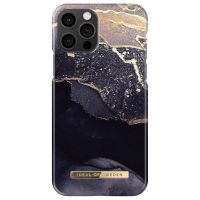 iDeal of Sweden Coque Fashion iPhone 12 (Pro) - Golden Twilight Marble