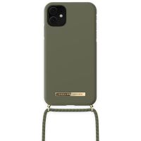 iDeal of Sweden Coque Ordinary Necklace iPhone 11 - Cool Khaki