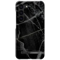 iDeal of Sweden Coque Fashion Samsung Galaxy S23 Plus - Black Thunder Marble