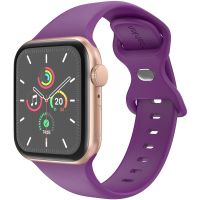 iMoshion Bracelet en silicone⁺ Apple Watch Series 1-9 / SE / Ultra (2) - 42/44/45/49 mm - Purple - Taille M/L