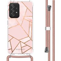 iMoshion Coque Design avec cordon Samsung Galaxy A52(s) (5G/4G) - Pink Graphic
