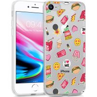 iMoshion Coque Design iPhone SE (2022 / 2020) / 8 / 7 - Allover fastfood