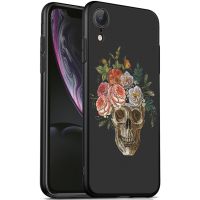 iMoshion Coque Design iPhone Xr - Skull - Multicolor