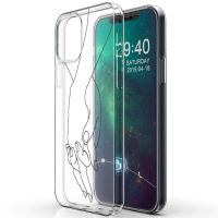 iMoshion Coque Design iPhone 12 (Pro) - Holding Hands 