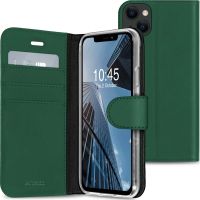 Accezz Étui de téléphone portefeuille Wallet iPhone 13 - Vert