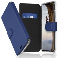 Accezz Étui de téléphone portefeuille Xtreme Wallet iPhone 13 Pro - Bleu foncé