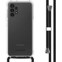 iMoshion Coque avec cordon Samsung Galaxy A13 (4G) - Noir