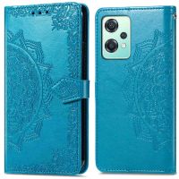 iMoshion Etui de téléphone portefeuille Mandala OnePlus Nord CE 2 Lite 5G - Turquoise