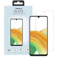 Selencia Protection d'écran en verre trempé Samsung Galaxy A34 (5G)