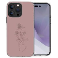 iMoshion Coque Design iPhone 14 Pro Max - Floral Pink