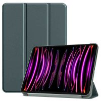 iMoshion Coque tablette Trifold iPad Pro 12.9 (2021 / 2022) - Vert foncé