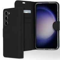 Accezz Étui de téléphone portefeuille Wallet Samsung Galaxy S23 Plus - Noir