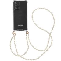 iMoshion Coque avec dragonne + ﻿bracelet -Perles Samsung Galaxy A52(s) (5G/4G)