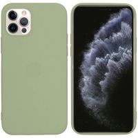 iMoshion Coque Couleur iPhone 12 (Pro) - Olive Green