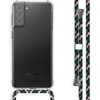 iMoshion Coque avec cordon Samsung Galaxy S21 FE - Vert